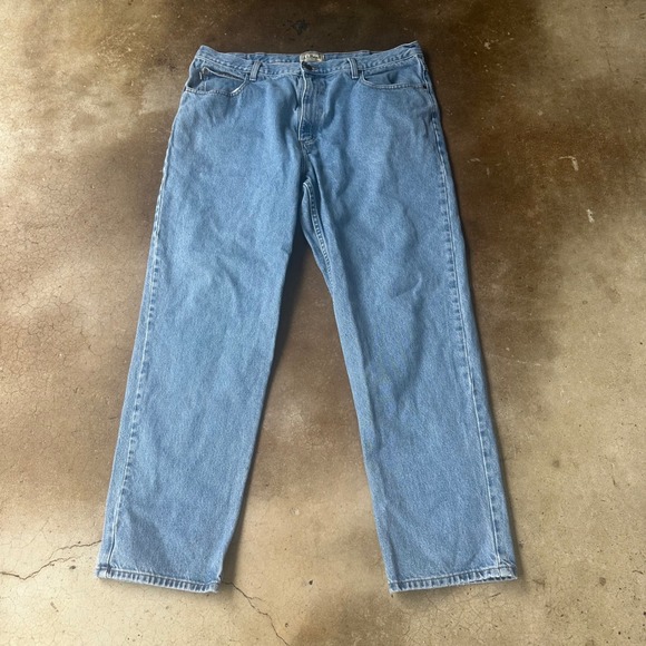 L.L. Bean Other - L.L. Bean Jeans Mens 40x32 Blue Vintage Natural Fit Straight Leg Denim 104731
